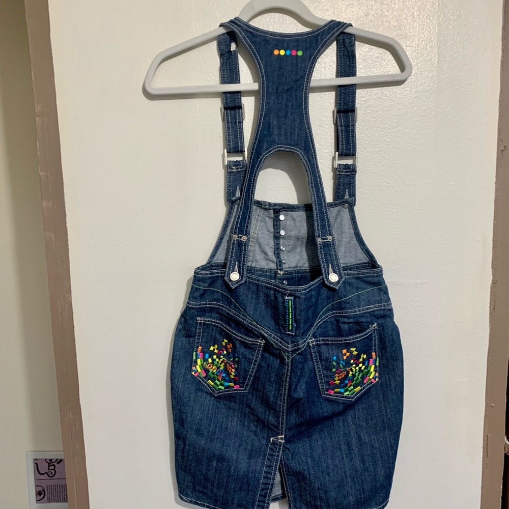 Coogi - Overall Mini Skirt